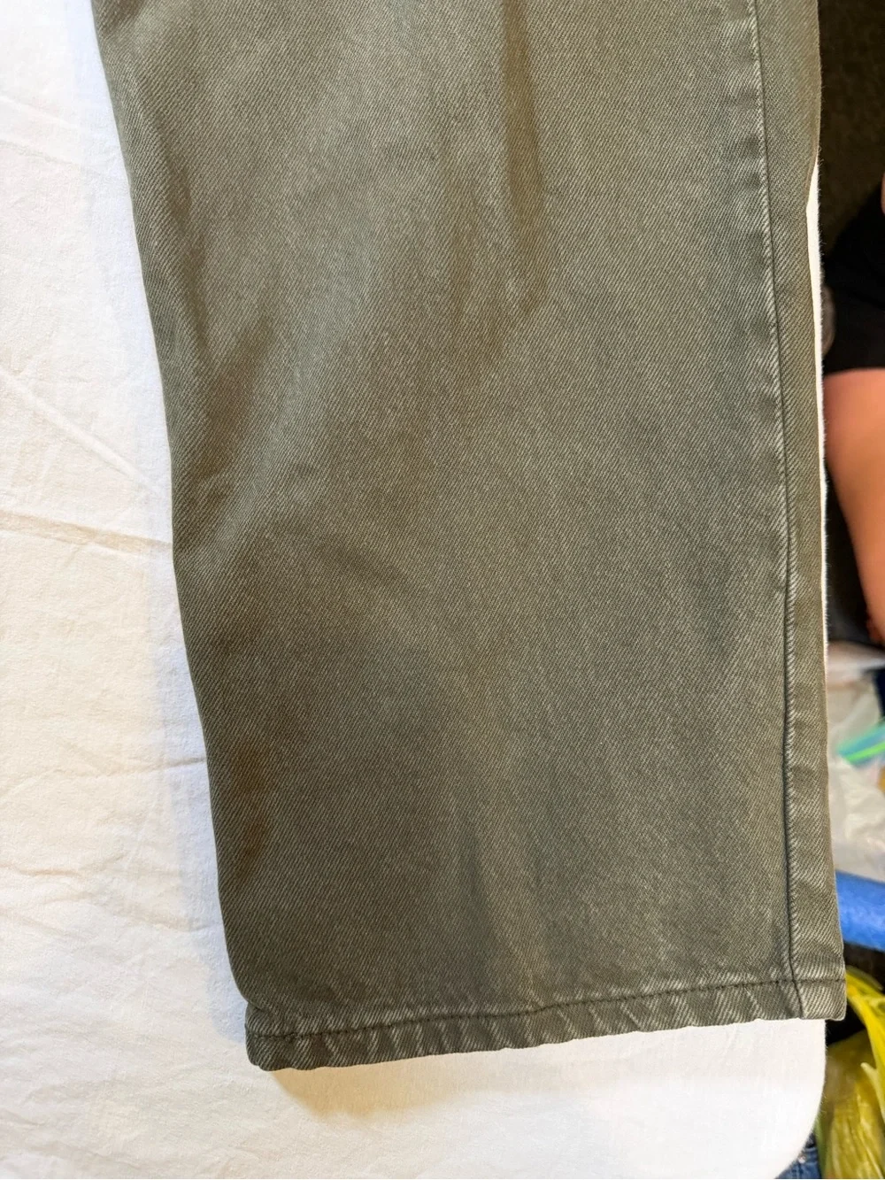 Levi's Olive/Taupe Straight-Leg Chinos
